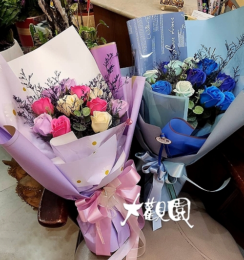 香皂花束設計款 小品香皂花束 南投埔里花店