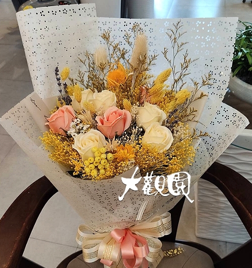 香皂乾燥花