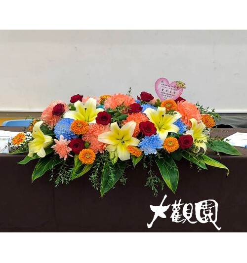 精緻盆花 祝賀盆花 喜慶桌上花 會場佈置盆花