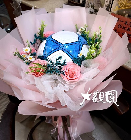 愛相隨 香皂花束 畢業花束 埔里大觀園花店