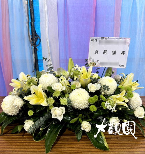 追思盆花 喪禮弔唁盆花 埔里大觀園花藝