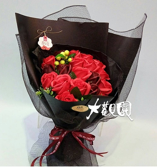 畢業香皂花花束